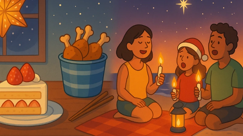 Asia Pacific Japan Shortcake & Australia Carols by Candlelight