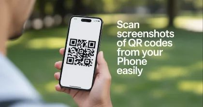 How to Scan QR Codes from Screenshots on Your Phone feature image How to Scan QR Codes from Screenshots on Your Phone feature image