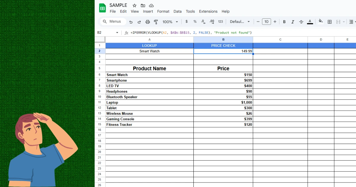 VLOOKUP Google Sheets Explained: What It Does and How to Use It feature image
