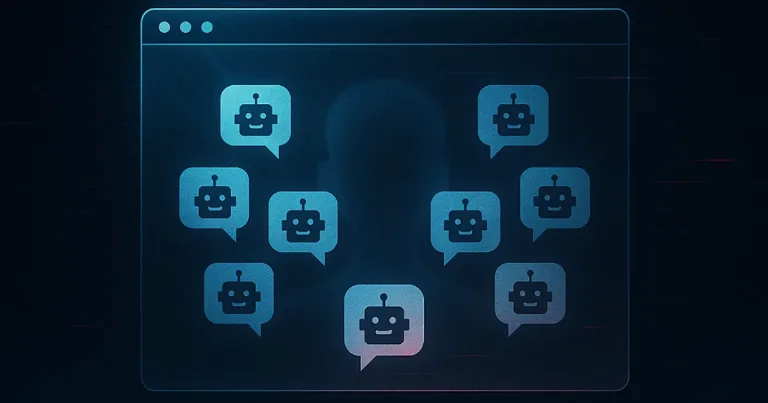 Dead Internet Theory, bots and crawlers boosting fake traffic, AI content