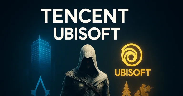 Tencent–Ubisoft gaming deal with hooded assassin figure