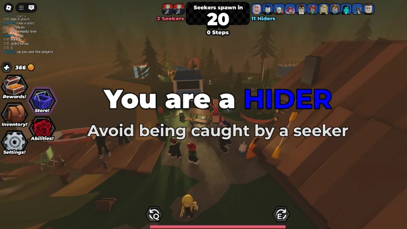Roblox Scary Hide & Seek Gameplay Screenshot 2 Roblox Scary Hide & Seek Gameplay Screenshot 2