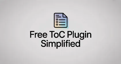 Free WordPress Table of Contents Plugin That’s Super Easy to Use feature image Free WordPress Table of Contents Plugin That’s Super Easy to Use feature image