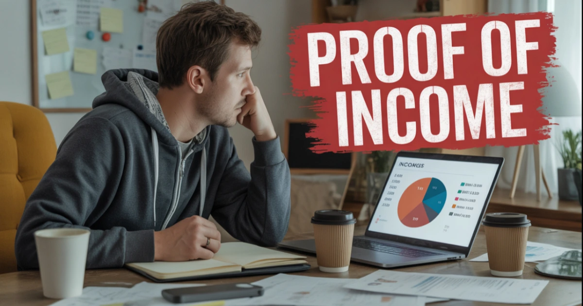 proof of online income